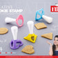 15 Pcs Snack Maker + Free 5 Pcs Sweet & Snack Cutters With Roller ( Kitchen Press )