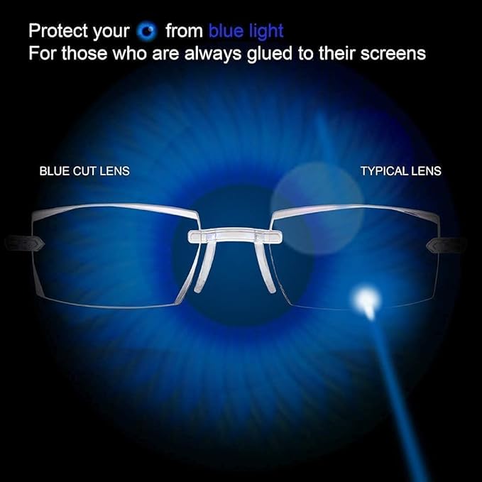 Rimless One Power Reading Glasses Buy 1 Get 1&nbsp;