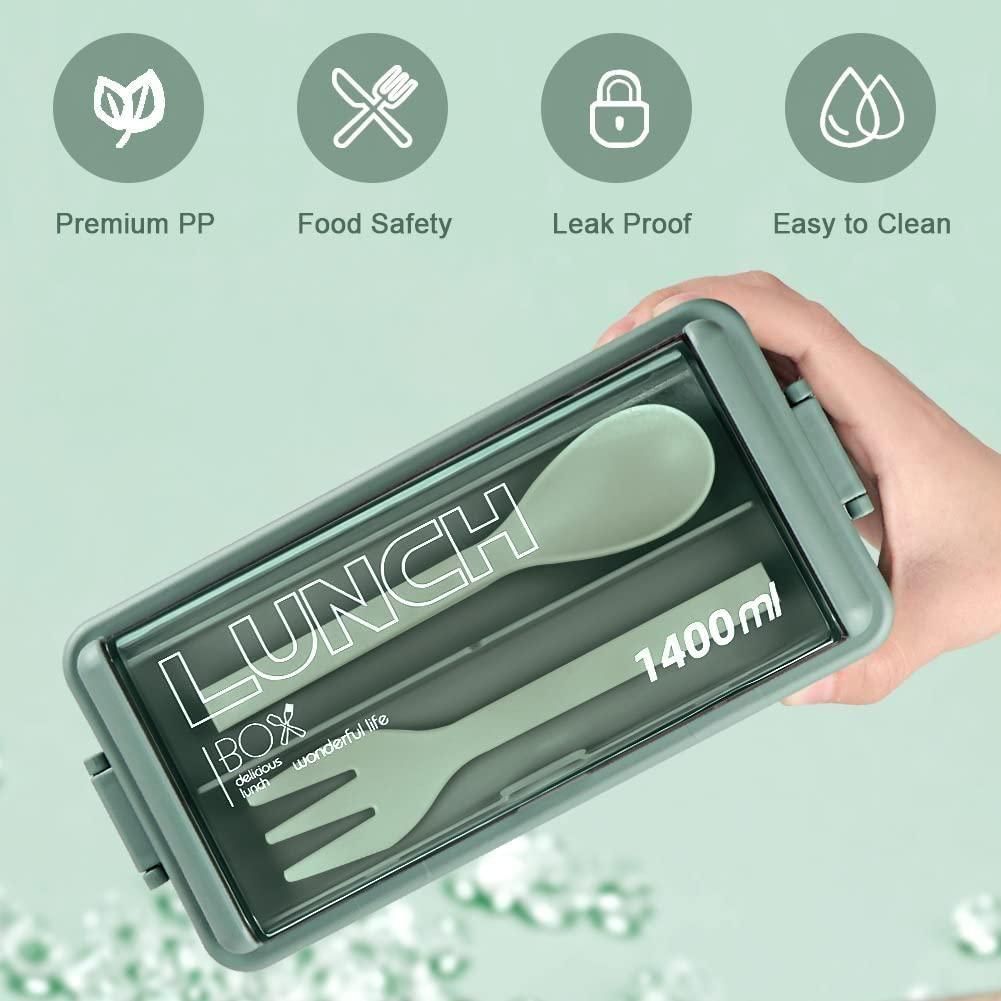 Bento Compartment Lunch Box plastic