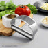 Premium Steel Garlic Press Rocker – Durable Stainless Steel Garlic Crusher, Garlic Mincer, Ginger Crusher & Peeler – Ergonomic Garlic Press with Handle for Effortless Kitchen Use