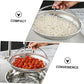 Stainless Steel Draining Rinsing Washing Ideal for Kitchen Vegetables Fruits