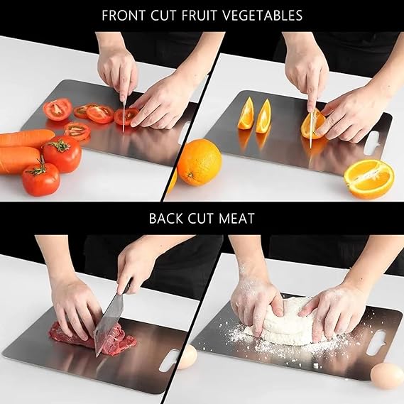 Stainless Steel Multipurpose Chopping Board