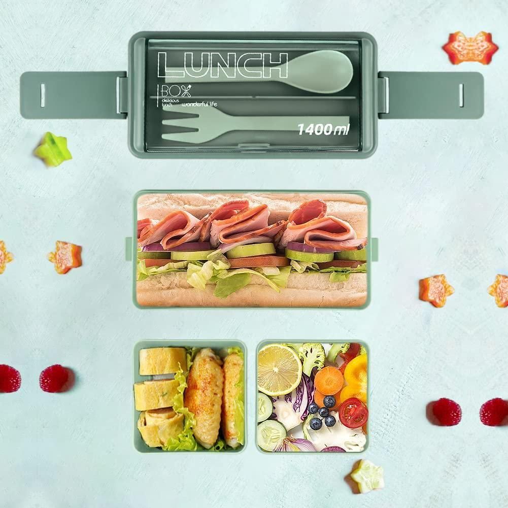 Bento Compartment Lunch Box plastic