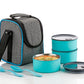 3 Pcs Vacuum Insulated lunch Box With Bag - B1G1 (3ILBB)