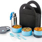 ferry 3 Vacuum Insulated Steel lunch Box with Insulated Sipper Bottle