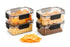 Nita Airtight Plastic Containers – Plastic Box for Storage | Big Container for Kitchen Storage | Plastic Containers for Storage – Set of 4 (1200 ml Each)