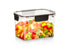 Nita Airtight Containers for Kitchen – Plastic Container Boxes for Storage | Big Plastic Containers for Storage | Fridge Storage Organizer Set (2000ml).