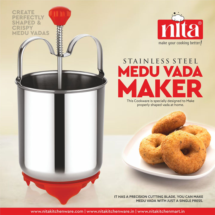 Stainless Steel Vada Maker(vm3) – Nita Kitchenware