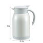 Duro Pot Double Walled Vacuum Insulated Teapot, 850ml