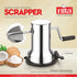 Stainless Steel Coconut Scrapper (SCS1)