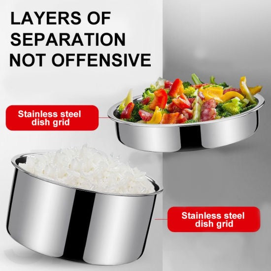 3 Layer Stainless Steel Insulated Tiffin (3LSST)