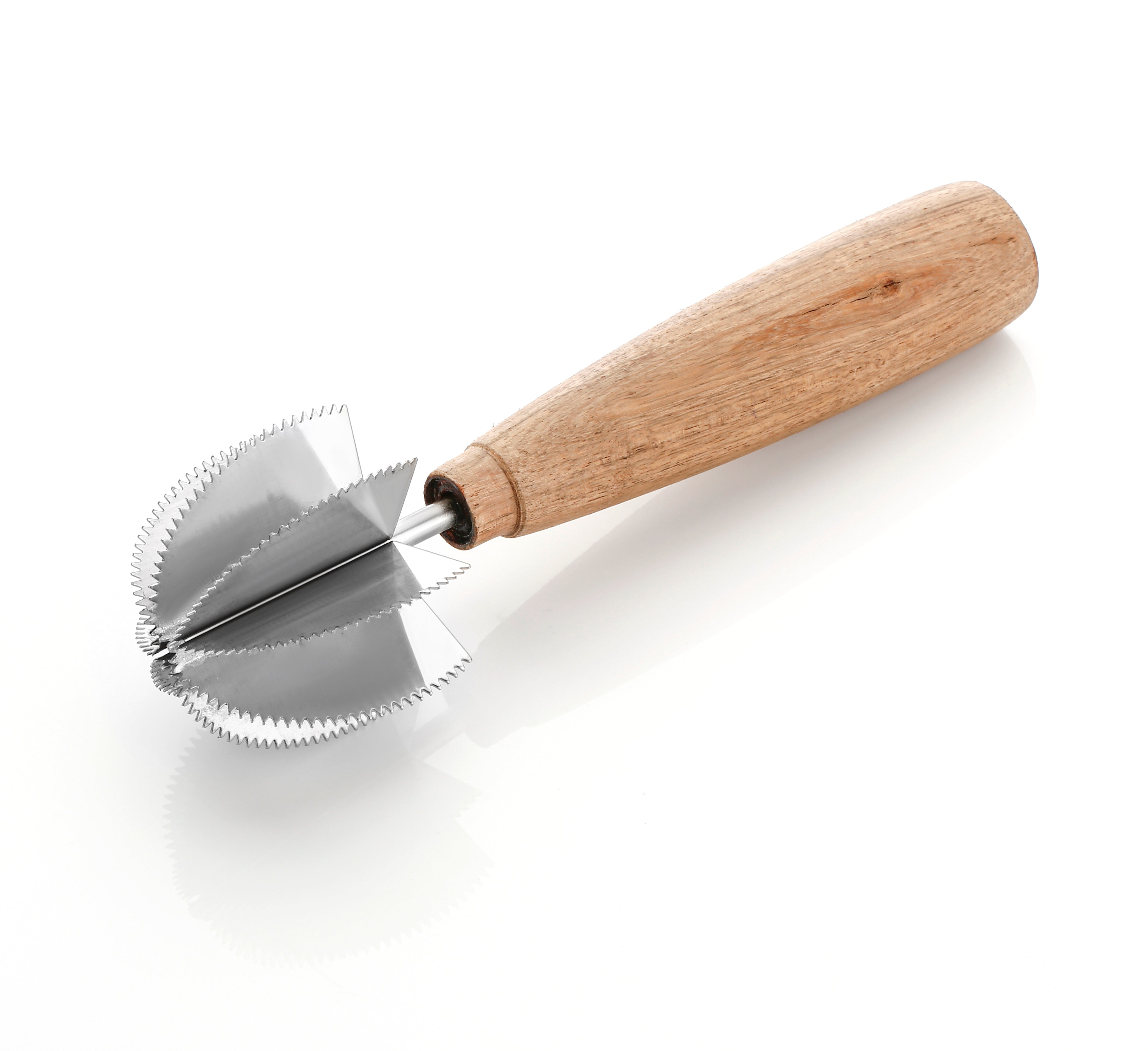 wooden handle Coconut Scrapper