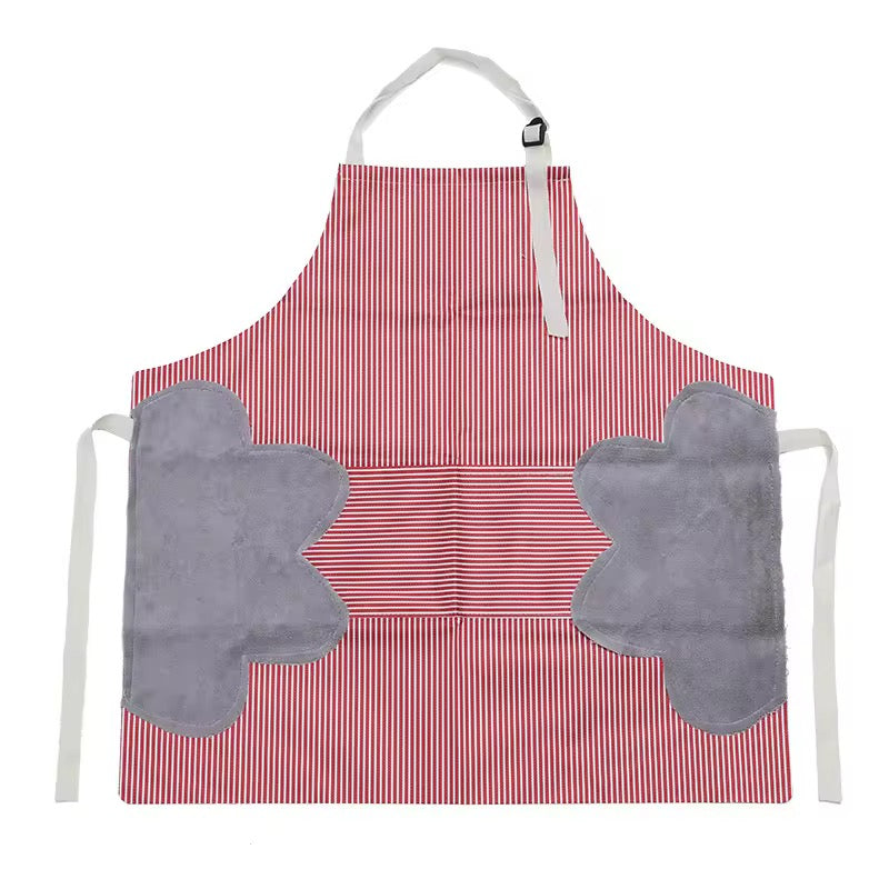 Water Proof Apron with Pocket & Hand Wipe