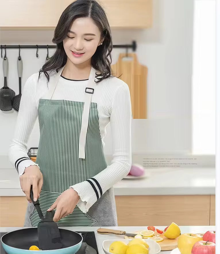 Water Proof Apron with Pocket & Hand Wipe