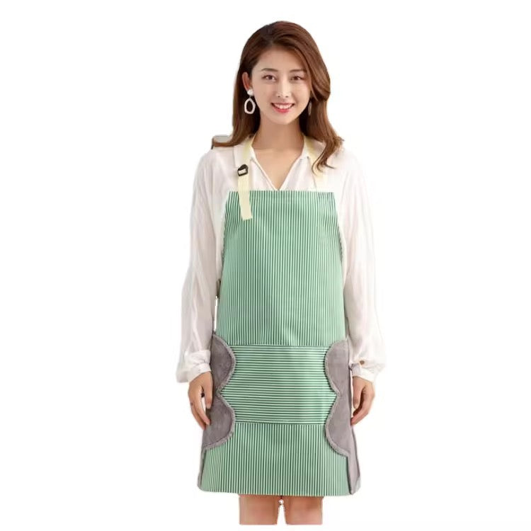 Water Proof Apron with Pocket & Hand Wipe