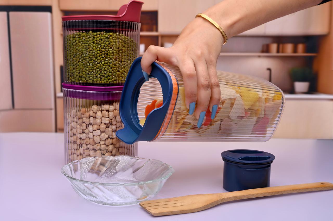Set Of 3 Pcs Storage Container Set