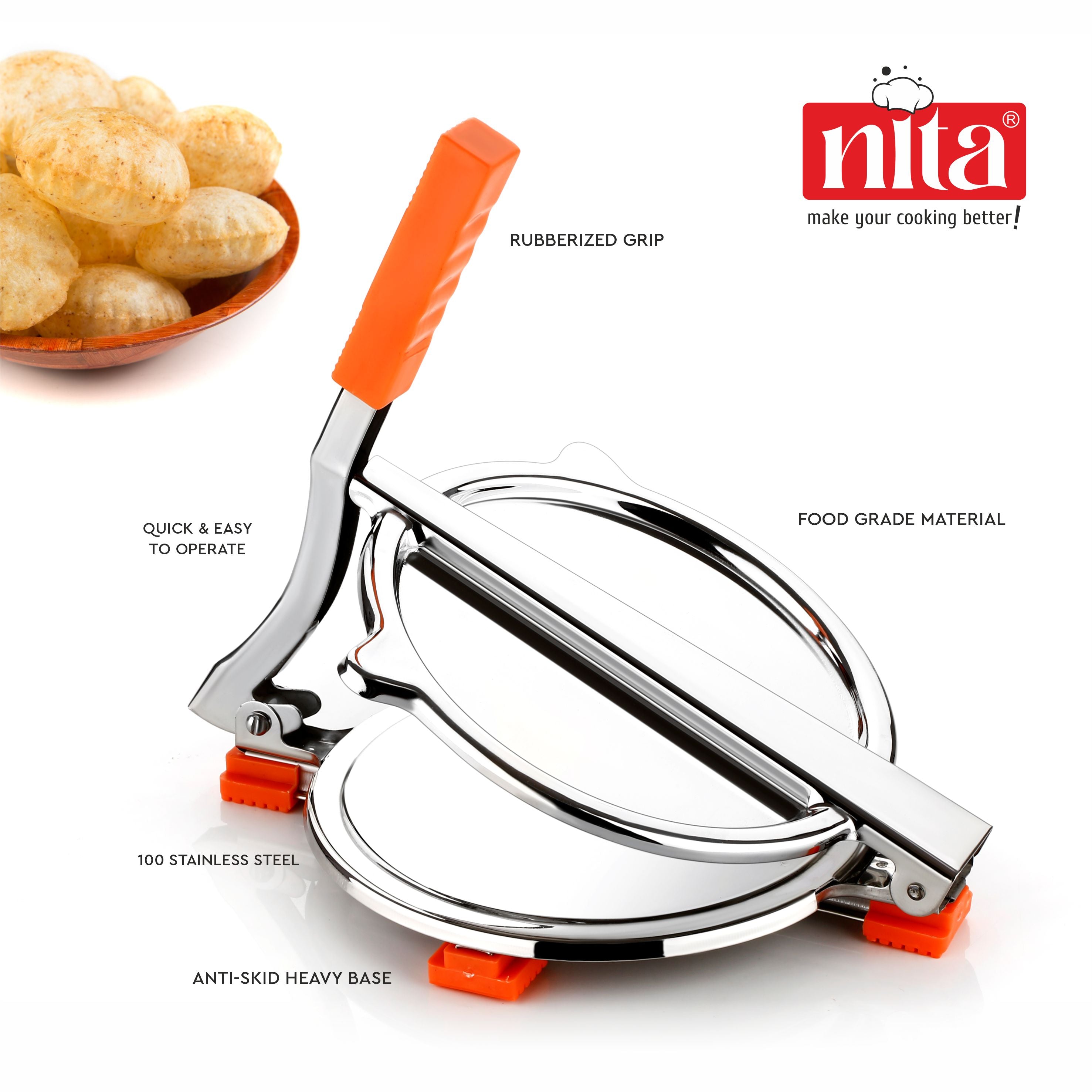 Chapati/Roti & Puri Maker & Snack Maker(CP1) – Nita Kitchenware