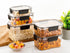 Nita Air Tight Container Boxes for Storage – 5-Piece Plastic Containers for Storage | Airtight Containers for Kitchen & Fridge (300ml, 800ml, 1200ml, 1500ml, 2000ml)