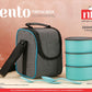 3 Pcs Vacuum Insulated lunch Box With Bag - B1G1 (3ILBB)