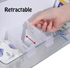 Pack Of 12 Adjustable Fridge Storage Divider Clips (AFSC1)