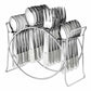 Platinam Cutlery Set with Stand, 25-Pieces,