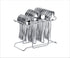 Platinum Cutlery Set with Stand, 25-Pieces,