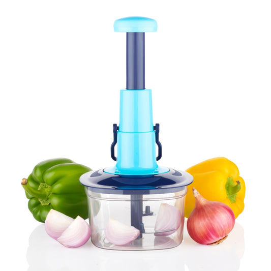 10 sec Onion & Veg Push Chopper + Garlic Crusher + Smart Knife (PC2)