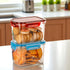 Airtight Container for Kitchen Storage 900ml – BPA-Free & Leakproof Food Storage Box | Pantry Organizer Jar Set (Pack of 2)