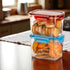Airtight Container for Kitchen Storage 900ml – BPA-Free & Leakproof Food Storage Box | Pantry Organizer Jar Set (Pack of 2)