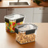 Airtight Storage Container for Kitchen Use – BPA-Free, Spill-Proof Twin Food Organizer Box for Daily Cooking Needs In 900ml.