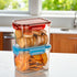 Airtight Container for Kitchen Storage 900ml – BPA-Free & Leakproof Food Storage Box | Pantry Organizer Jar Set (Pack of 2)