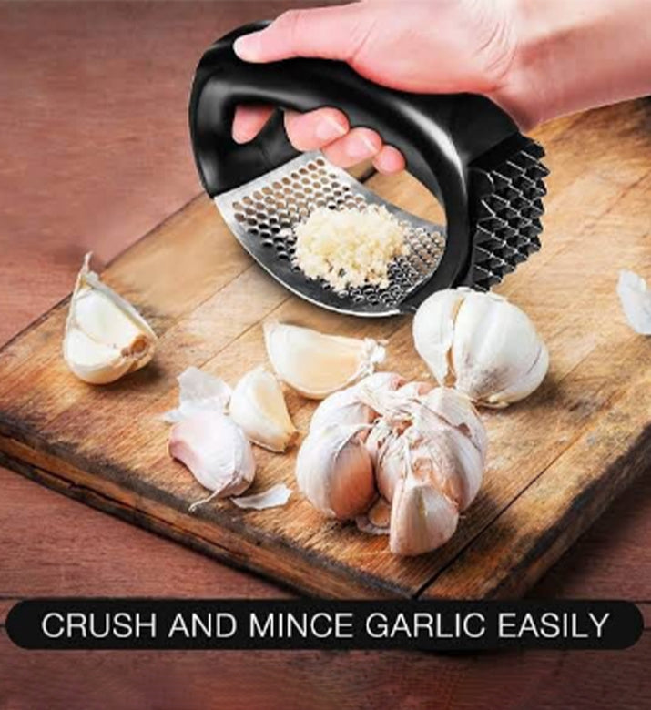 Stainless Steel Garlic Crusher Garlic Presser